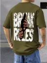 AUSK Baggy Hip-Hop T-Shirt for Men - Graphic Printed T Shirts || Oversized Men Tshirt || T-Shirts